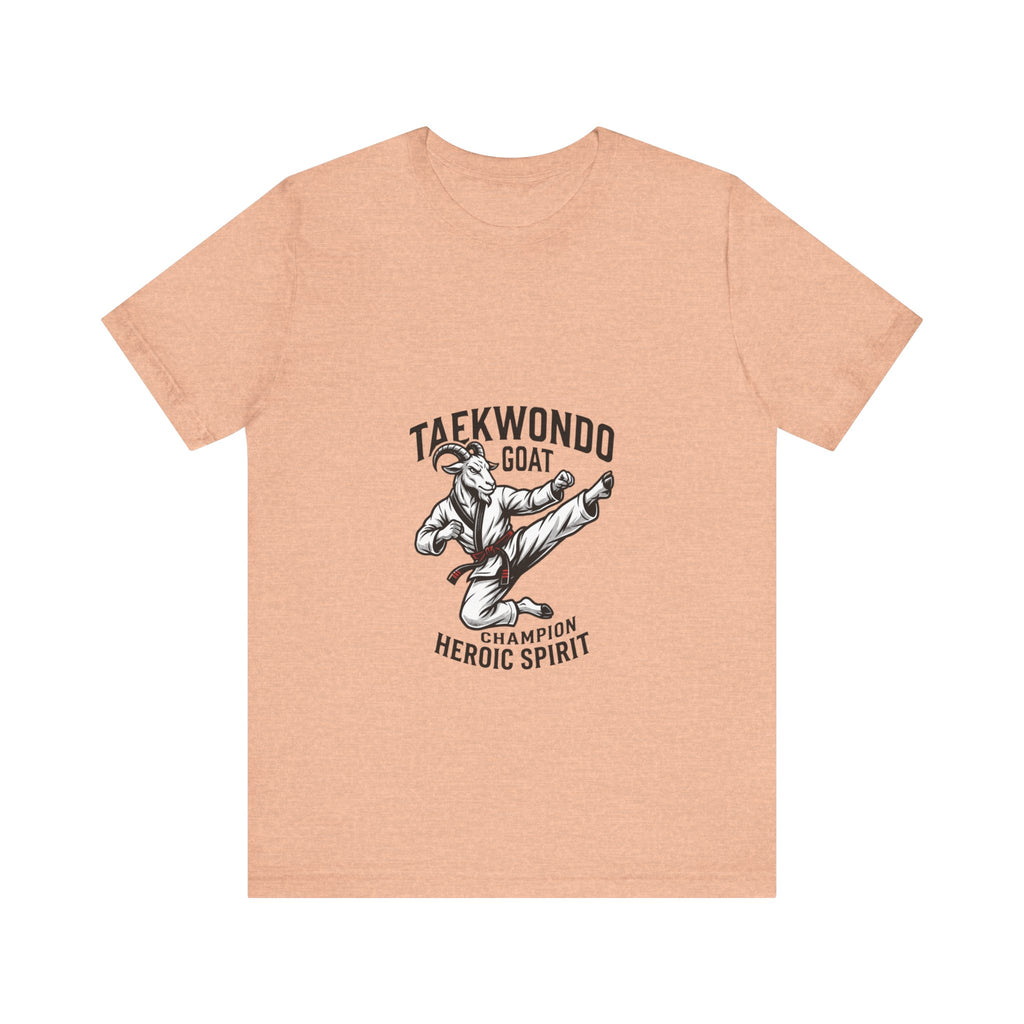 Taekwondo GOAT T-Shirt — Champion Heroic Spirit Martial Arts Tee