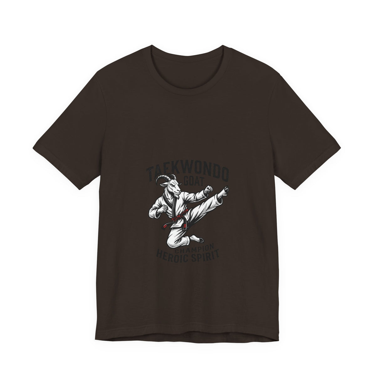 Taekwondo GOAT T-Shirt — Champion Heroic Spirit Martial Arts Tee