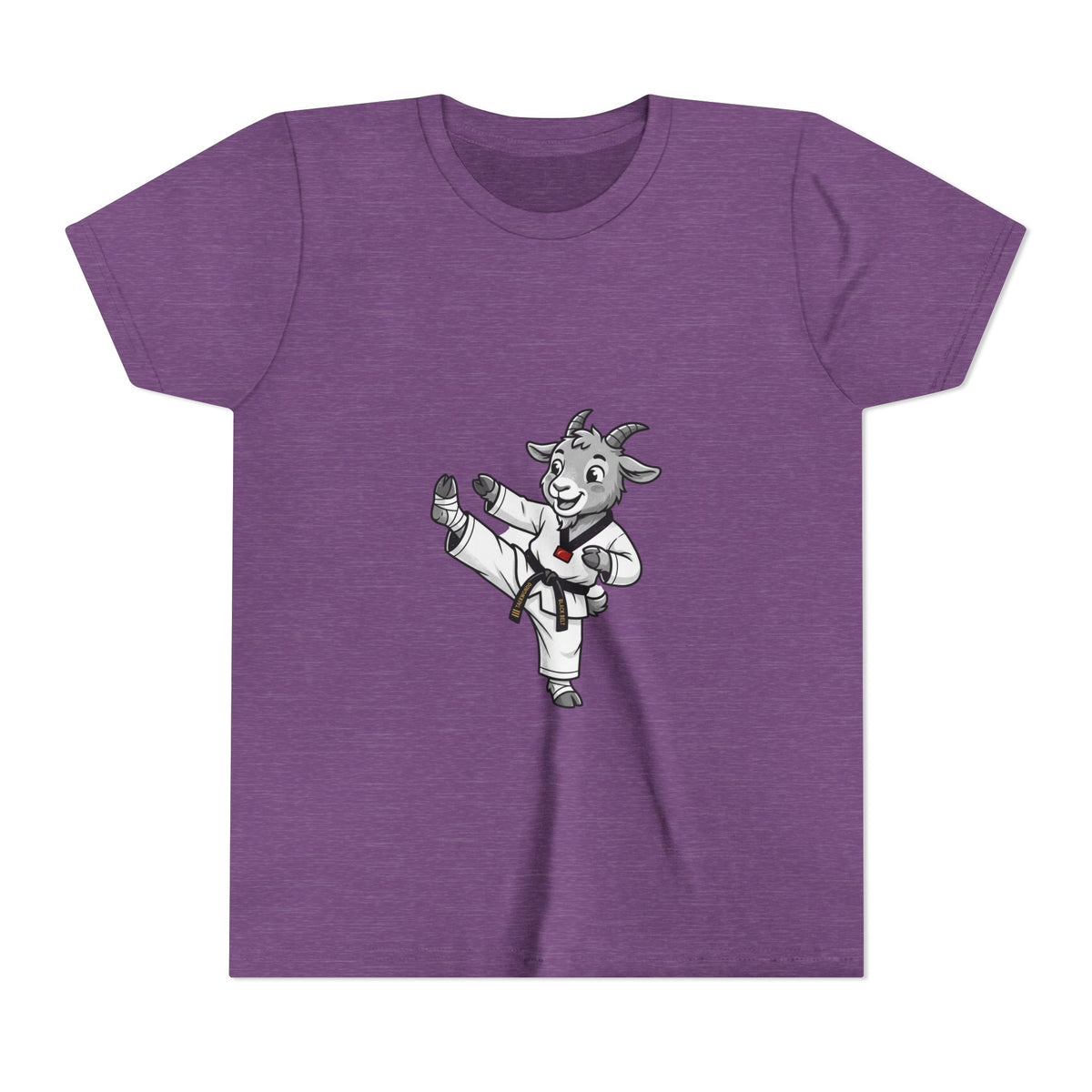 Youth Karate Goat T-Shirt — Cute Martial Arts Kid Tee