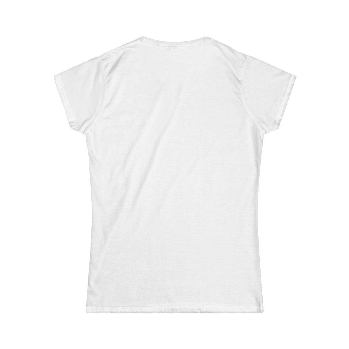 Women's Softstyle Tee — Classic White Crewneck T-Shirt