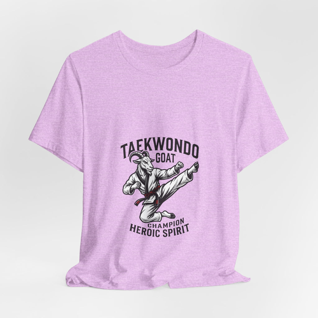 Taekwondo GOAT T-Shirt — Champion Heroic Spirit Martial Arts Tee