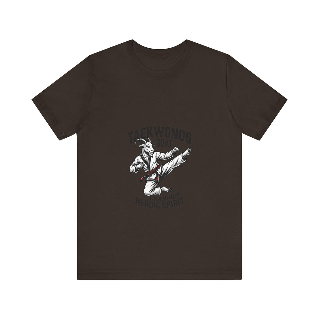 Taekwondo GOAT T-Shirt — Champion Heroic Spirit Martial Arts Tee