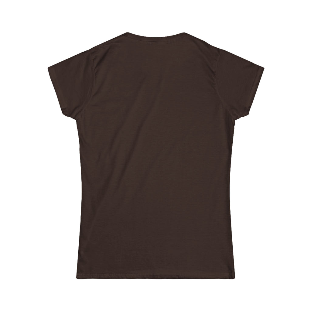 Women's Softstyle Tee — Classic White Crewneck T-Shirt