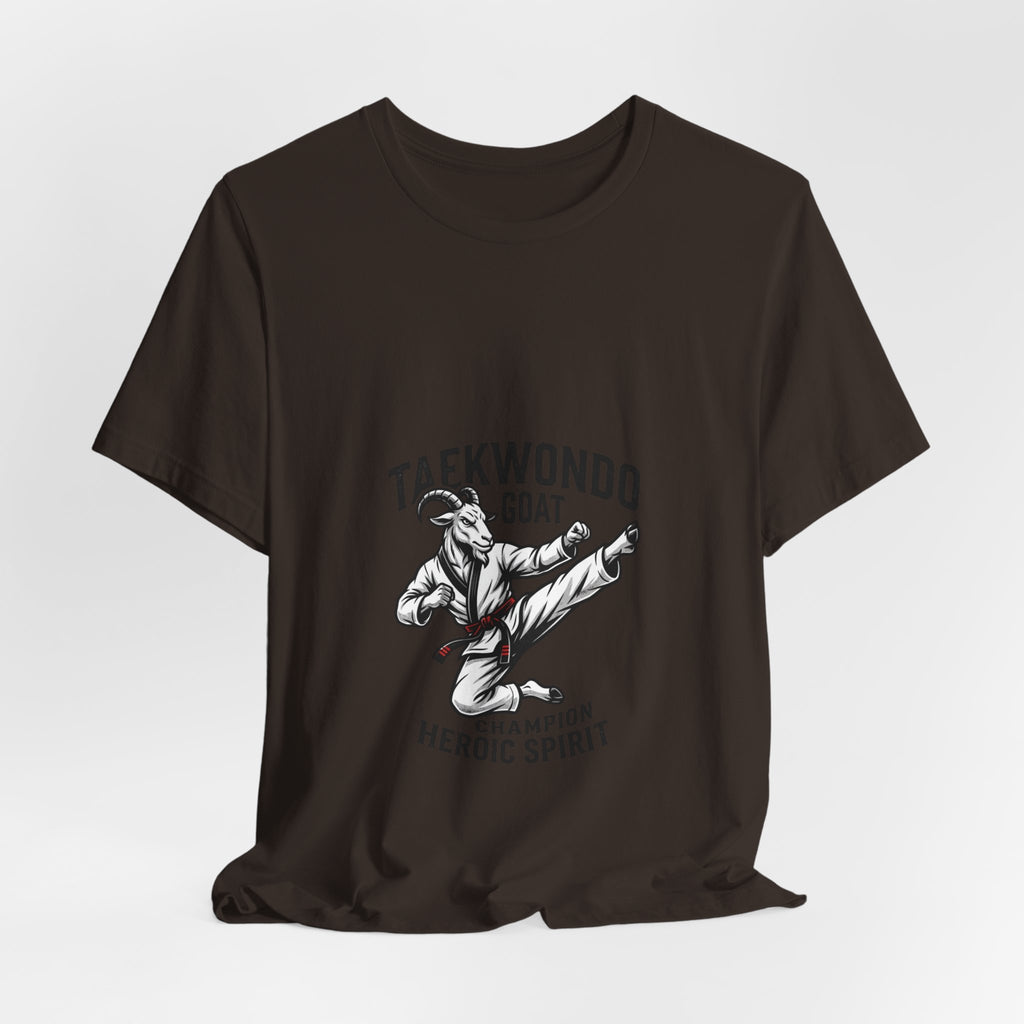 Taekwondo GOAT T-Shirt — Champion Heroic Spirit Martial Arts Tee