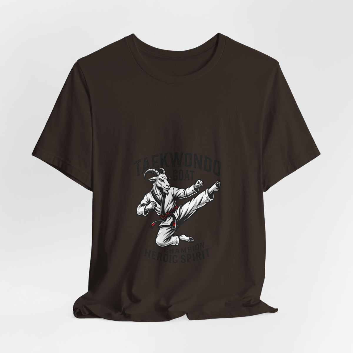 Taekwondo GOAT T-Shirt — Champion Heroic Spirit Martial Arts Tee