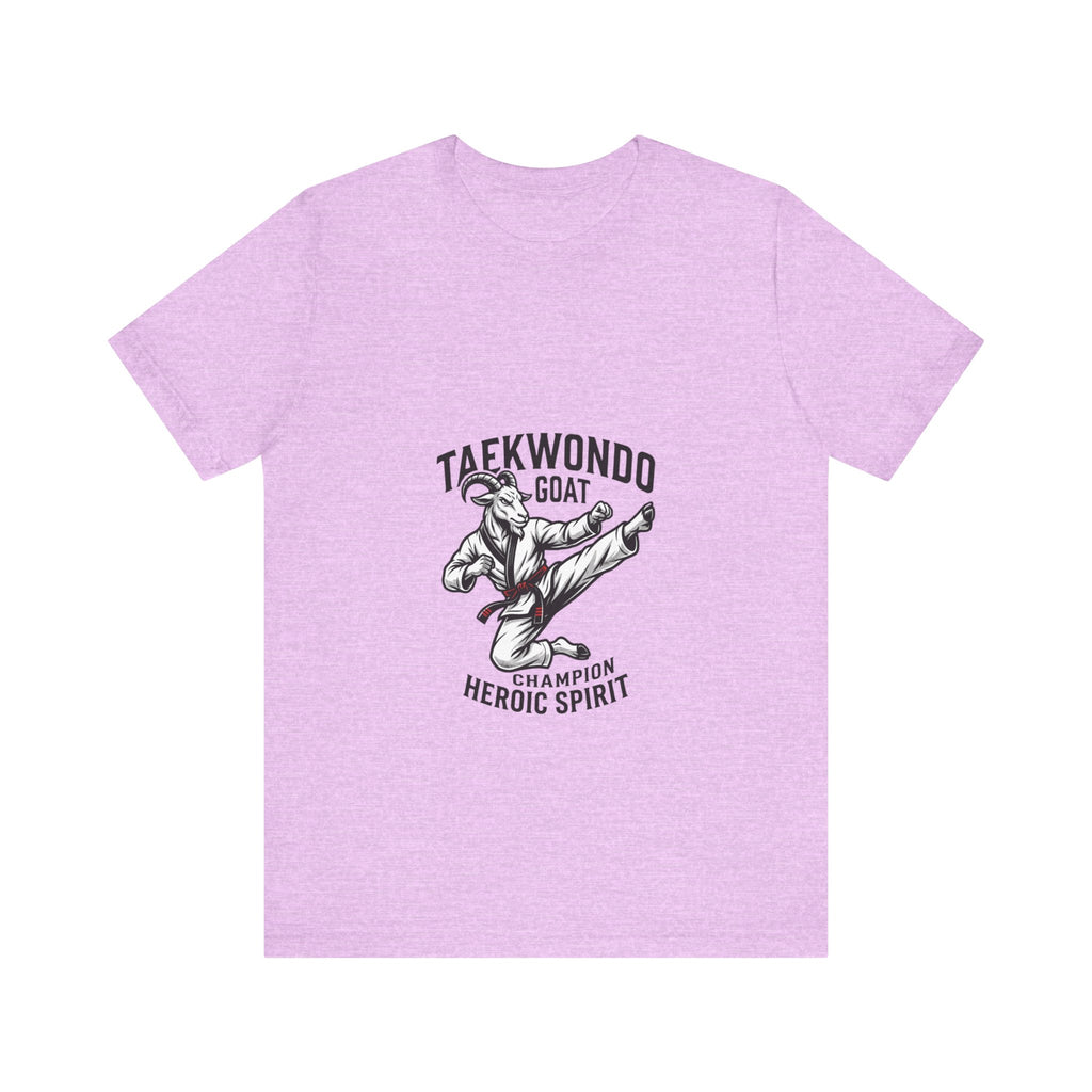 Taekwondo GOAT T-Shirt — Champion Heroic Spirit Martial Arts Tee