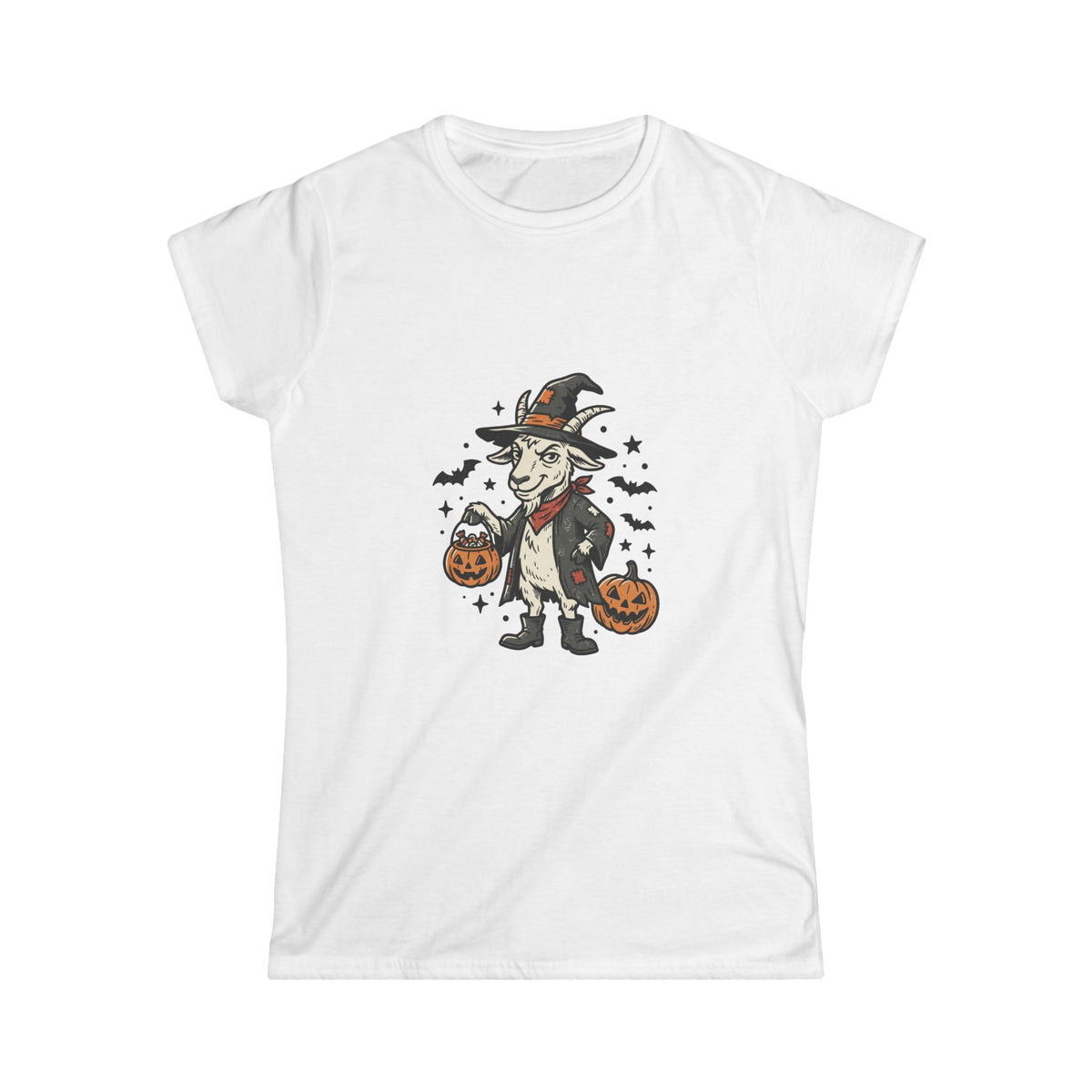 Women's Softstyle Tee — Classic White Crewneck T-Shirt